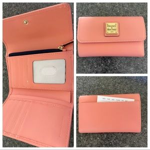 Dooney & Bourke Beacon Leather Flap Wallet